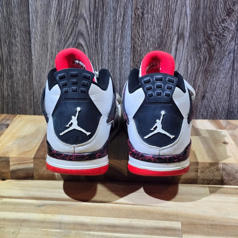 Jordan 4 Retro Flight Nostalgia Pale Citron 308497-116‎ Size 11 White 2018 Tag
